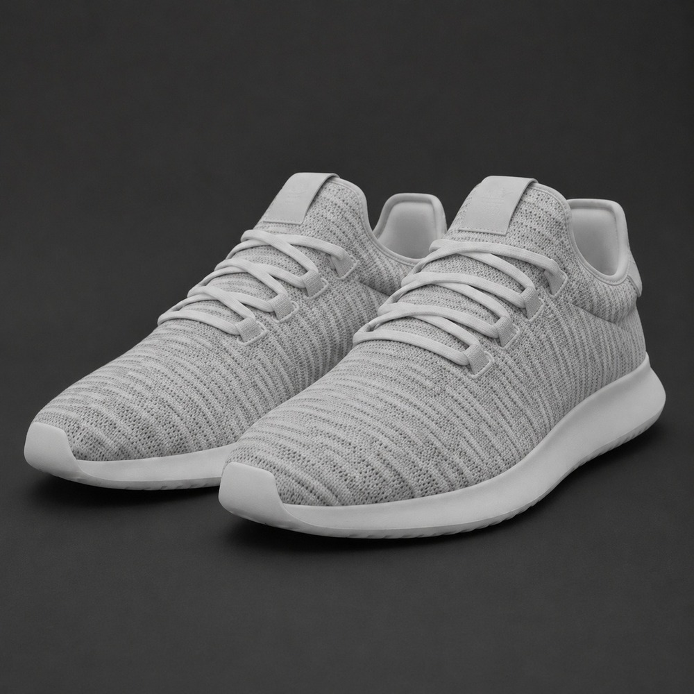 Adidas Originals Tubular Shadow Women's 8.5 Gray Knit Athletic Sneakers CG6164‎